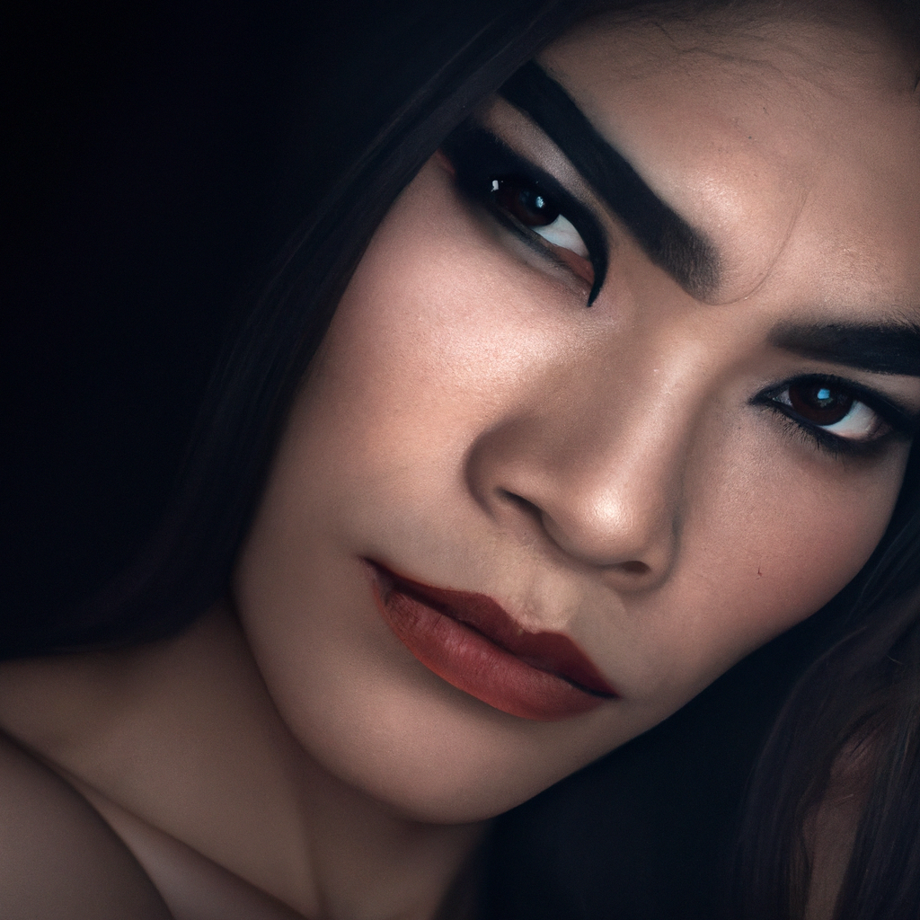 Retrato en estudio con luz suave y edición limpia